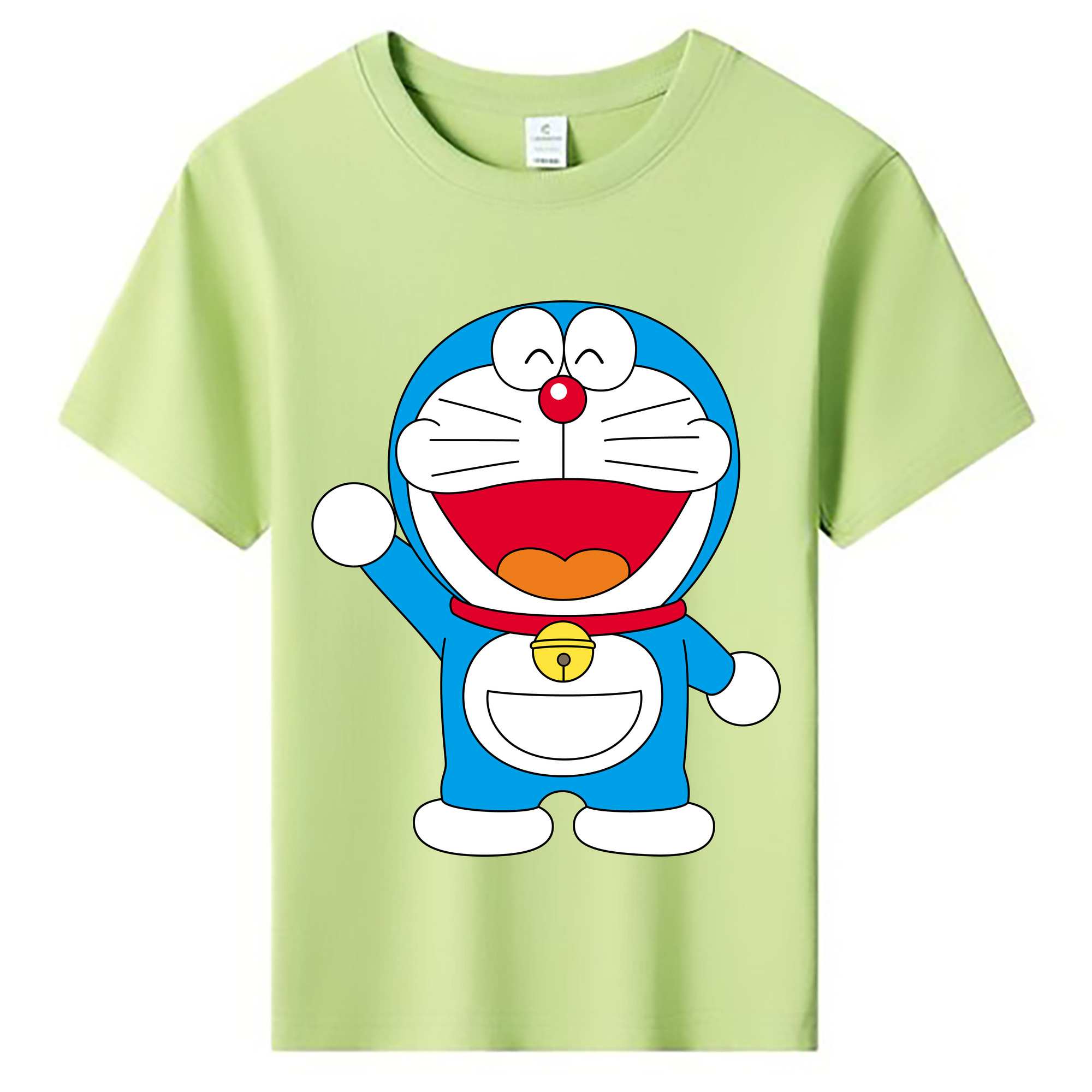 （画像用） ドラえもん Doraemon 綿100％キッズTシャツ（フロントプリント）